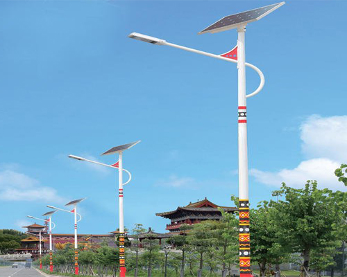 迭部民族特色路灯