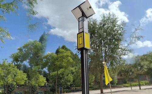 迭部智慧路灯安装